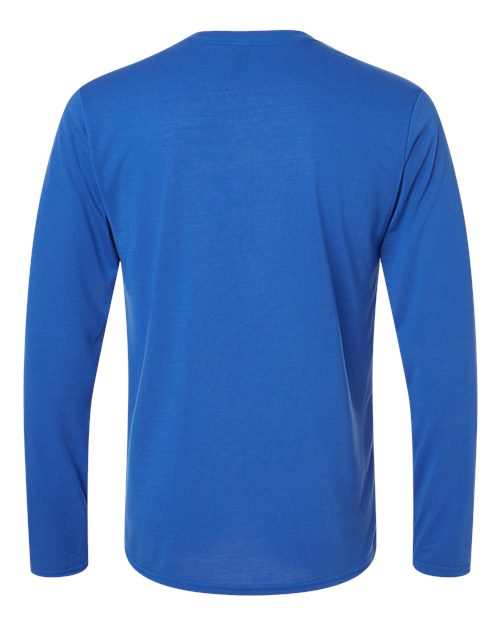Gildan G424 Adult Performance Adult 5 oz. Long-Sleeve T-Shirt #color_ROYAL
