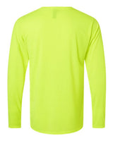Gildan G424 Adult Performance Adult 5 oz. Long-Sleeve T-Shirt #color_SAFETY GREEN