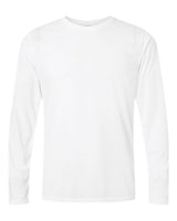 Gildan G424 Adult Performance Adult 5 oz. Long-Sleeve T-Shirt #color_WHITE