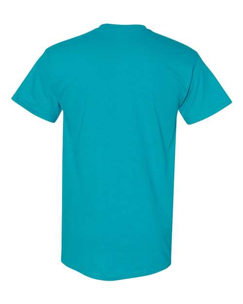 Gildan G500 Adult Heavy Cotton 5.3 oz. T-Shirt #color_TROPICAL BLUE