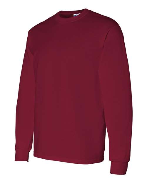Gildan G540 Adult Heavy Cotton Long-Sleeve T-Shirt #color_CARDINAL RED