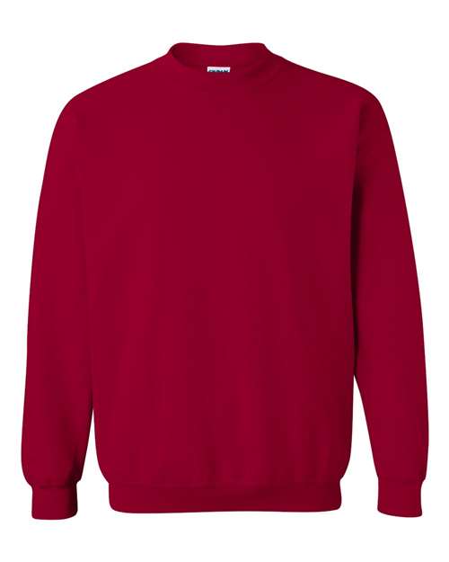 Gildan G180 Adult Heavy Blend 50/50 Fleece Crew #color_CARDINAL RED