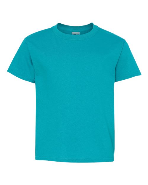 Gildan G500B Youth Heavy Cotton T-Shirt #color_TROPICAL BLUE