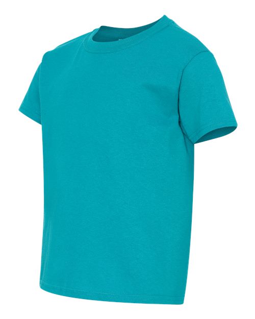 Gildan G500B Youth Heavy Cotton T-Shirt #color_TROPICAL BLUE