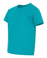 Gildan G500B Youth Heavy Cotton T-Shirt #color_TROPICAL BLUE