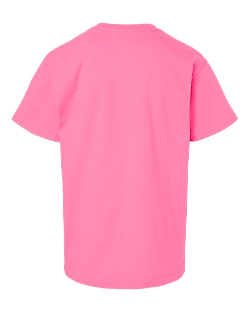 Gildan G200B Youth Ultra Cotton T-Shirt #color_SAFETY PINK