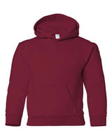 Gildan G185B Youth Heavy Blend 50/50 Hooded Sweatshirt #color_CARDINAL RED