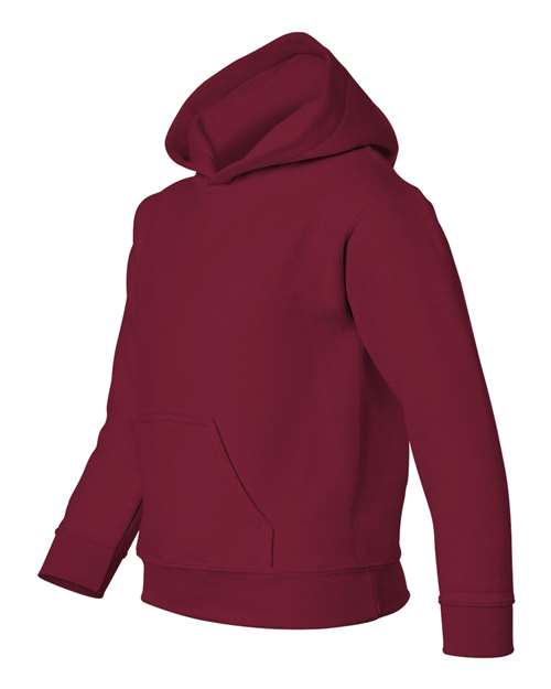 Gildan G185B Youth Heavy Blend 50/50 Hooded Sweatshirt #color_CARDINAL RED