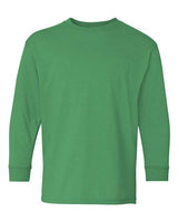 Gildan G540B Youth Heavy Cotton Long-Sleeve T-Shirt #color_IRISH GREEN