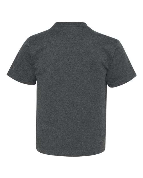 Jerzees 29B Youth DRI-POWER ACTIVE T-Shirt #color_BLACK HEATHER