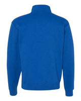 Jerzees 995M Adult NuBlend Quarter-Zip Cadet Collar Sweatshirt #color_ROYAL