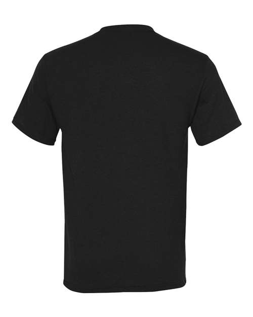 Jerzees 21M Adult DRI-POWER SPORT Poly T-Shirt #color_BLACK