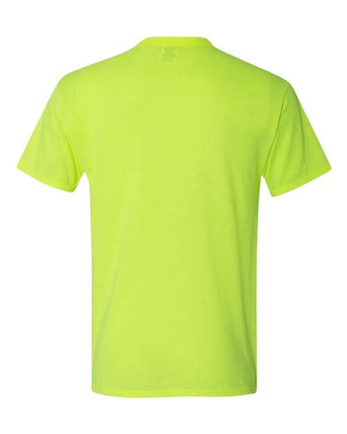 Jerzees 21M Adult DRI-POWER SPORT Poly T-Shirt #color_SAFETY GREEN