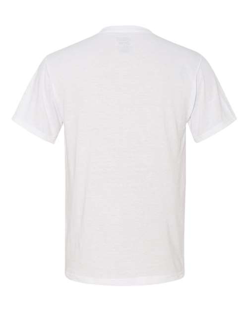 Jerzees 21M Adult DRI-POWER SPORT Poly T-Shirt #color_WHITE