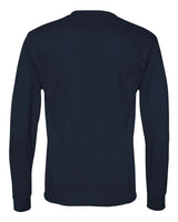 Jerzees 21ML Adult DRI-POWER SPORT Long-Sleeve T-Shirt #color_J NAVY