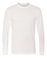 Jerzees 21ML Adult DRI-POWER SPORT Long-Sleeve T-Shirt #color_WHITE