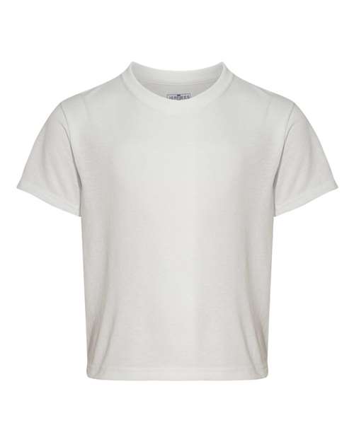 Jerzees 21B Youth DRI-POWER SPORT T-Shirt #color_WHITE