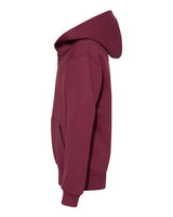 Jerzees 993B Youth NuBlend Fleece Full-Zip Hooded Sweatshirt #color_MAROON