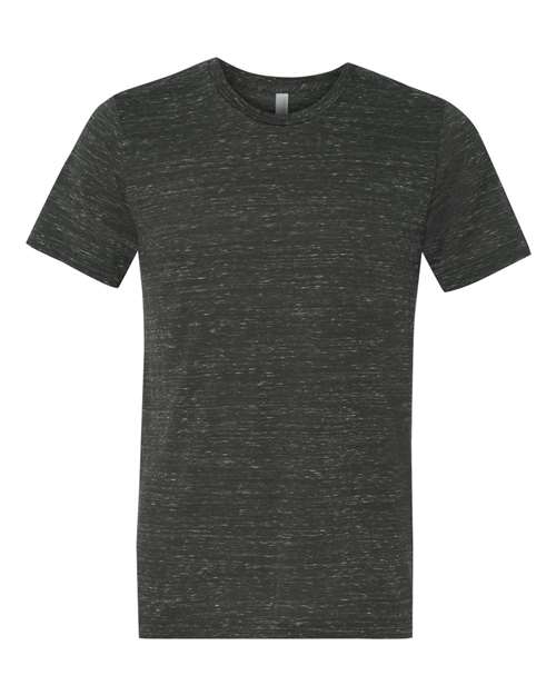 Bella + Canvas 3650 Unisex Poly-Cotton Short-Sleeve T-Shirt #color_CHARCOAL MARBLE
