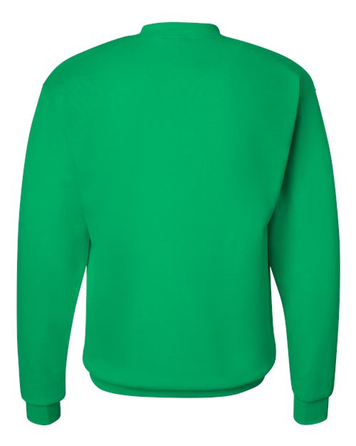 Hanes P1607 Unisex Ecosmart 50/50 Crewneck Sweatshirt #color_KELLY GREEN