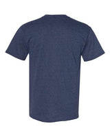 Hanes 5170 Unisex 50/50 T-Shirt #color_HEATHER NAVY