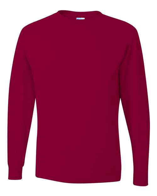 Jerzees 29L Adult DRI-POWER ACTIVE Long-Sleeve T-Shirt #color_CARDINAL