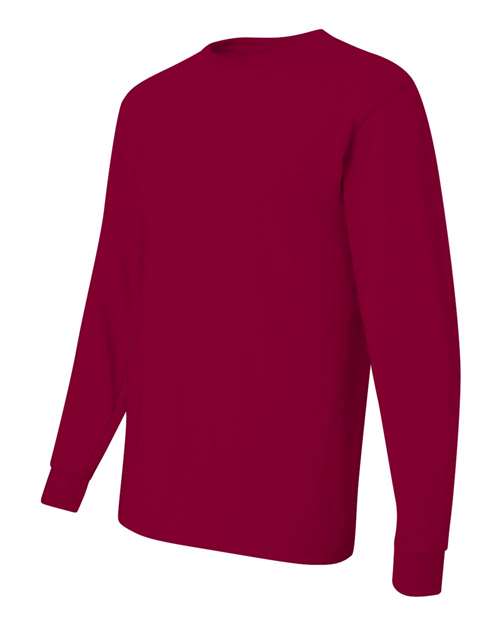 Jerzees 29L Adult DRI-POWER ACTIVE Long-Sleeve T-Shirt #color_CARDINAL