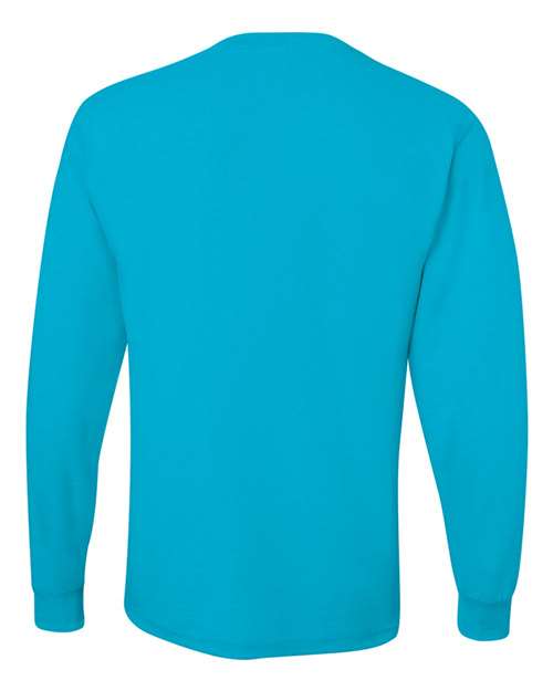 Jerzees 29L Adult DRI-POWER ACTIVE Long-Sleeve T-Shirt #color_CALIFORNIA BLUE
