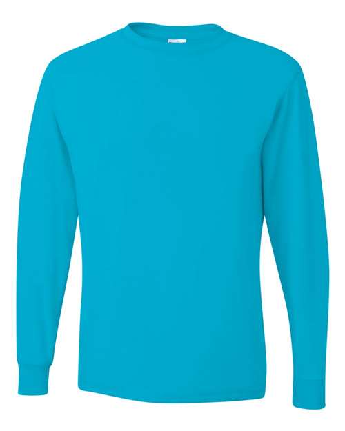 Jerzees 29L Adult DRI-POWER ACTIVE Long-Sleeve T-Shirt #color_CALIFORNIA BLUE