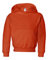 Jerzees 996Y Youth NuBlend Fleece Pullover Hooded Sweatshirt #color_BURNT ORANGE