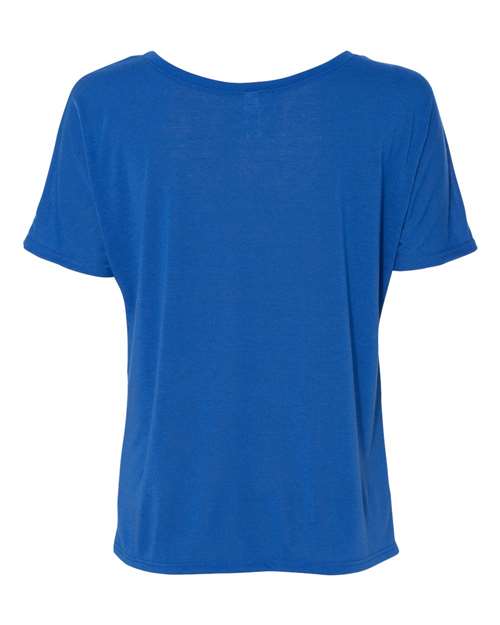 Bella + Canvas 8816 Ladies' Slouchy Scoop-Neck T-Shirt #color_TRUE ROYAL
