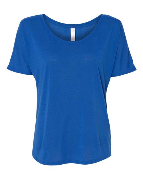 Bella + Canvas 8816 Ladies' Slouchy Scoop-Neck T-Shirt #color_TRUE ROYAL