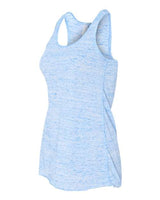 Bella + Canvas B8800 Ladies' Flowy Racerback Tank #color_BLUE MARBLE