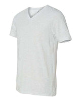 Bella + Canvas 3415C Unisex Triblend V-Neck T-Shirt #color_WHT FLCK TRIBLND