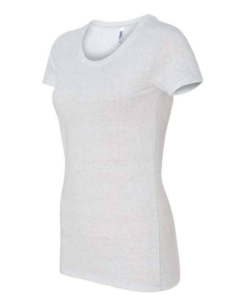 Bella + Canvas B8413 Ladies' Triblend Short-Sleeve T-Shirt #color_WHITE FLECK TRB