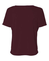 Bella + Canvas 8815 Ladies' Slouchy V-Neck T-Shirt #color_MAROON