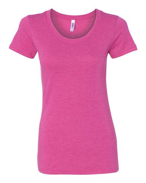 Bella + Canvas B8413 Ladies' Triblend Short-Sleeve T-Shirt #color_BERRY TRIBLEND