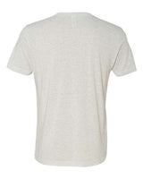 Bella + Canvas 3125 Men's Triblend Short-Sleeve Henley #color_WHT FLECK TRIBLD