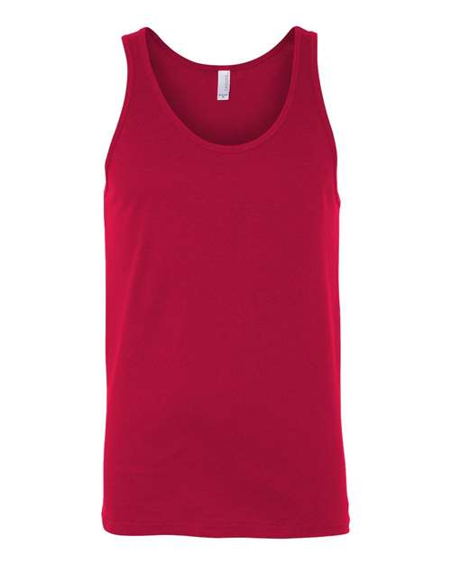 Bella + Canvas 3480 Unisex Jersey Tank #color_RED