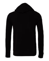 Bella + Canvas 3719 Unisex Sponge Fleece Pullover Hooded Sweatshirt #color_BLACK