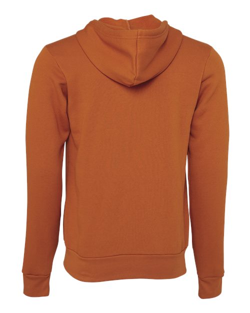 Bella + Canvas 3739 Unisex Poly-Cotton Fleece Full-Zip Hooded Sweatshirt #color_AUTUMN