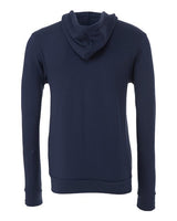 Bella + Canvas 3739 Unisex Poly-Cotton Fleece Full-Zip Hooded Sweatshirt #color_NAVY