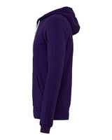 Bella + Canvas 3739 Unisex Poly-Cotton Fleece Full-Zip Hooded Sweatshirt #color_TEAM PURPLE
