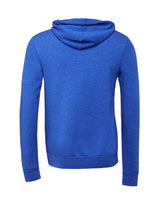 Bella + Canvas 3739 Unisex Poly-Cotton Fleece Full-Zip Hooded Sweatshirt #color_TRUE ROYAL
