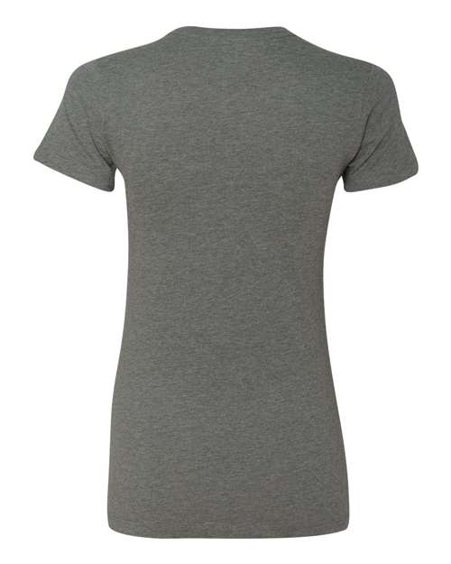 Bella + Canvas 6004 Ladies' Slim Fit T-Shirt #color_DEEP HEATHER