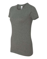 Bella + Canvas 6004 Ladies' Slim Fit T-Shirt #color_DEEP HEATHER