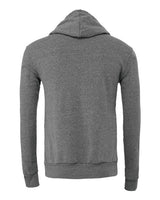 Bella + Canvas 3719 Unisex Sponge Fleece Pullover Hooded Sweatshirt #color_DEEP HEATHER