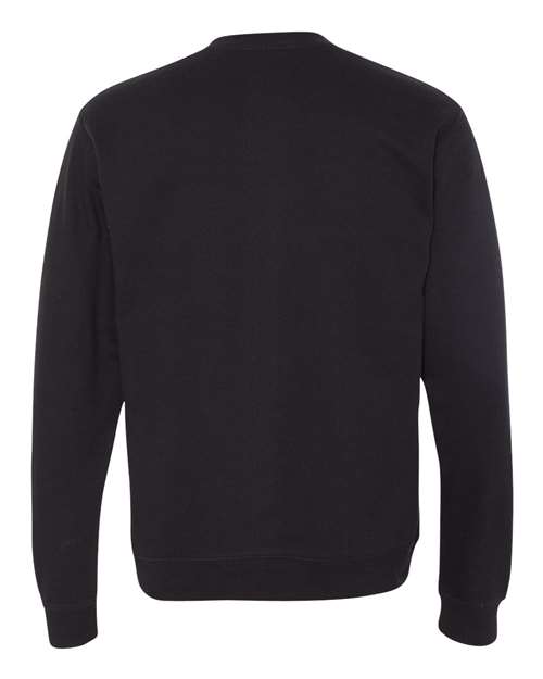 Independent Trading Co. SS3000 Midweight Crewneck Sweatshirt #color_Black