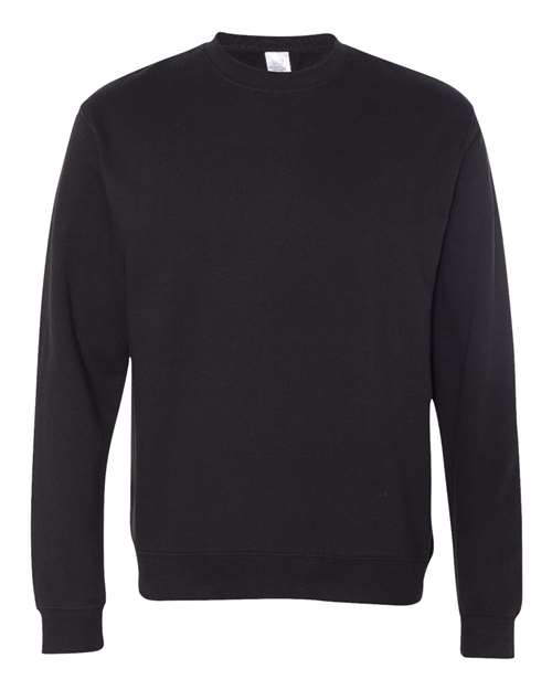 Independent Trading Co. SS3000 Midweight Crewneck Sweatshirt #color_Black