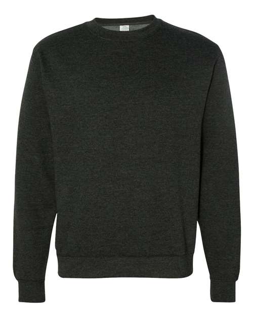 Independent Trading Co. SS3000 Midweight Crewneck Sweatshirt #color_Charcoal Heather